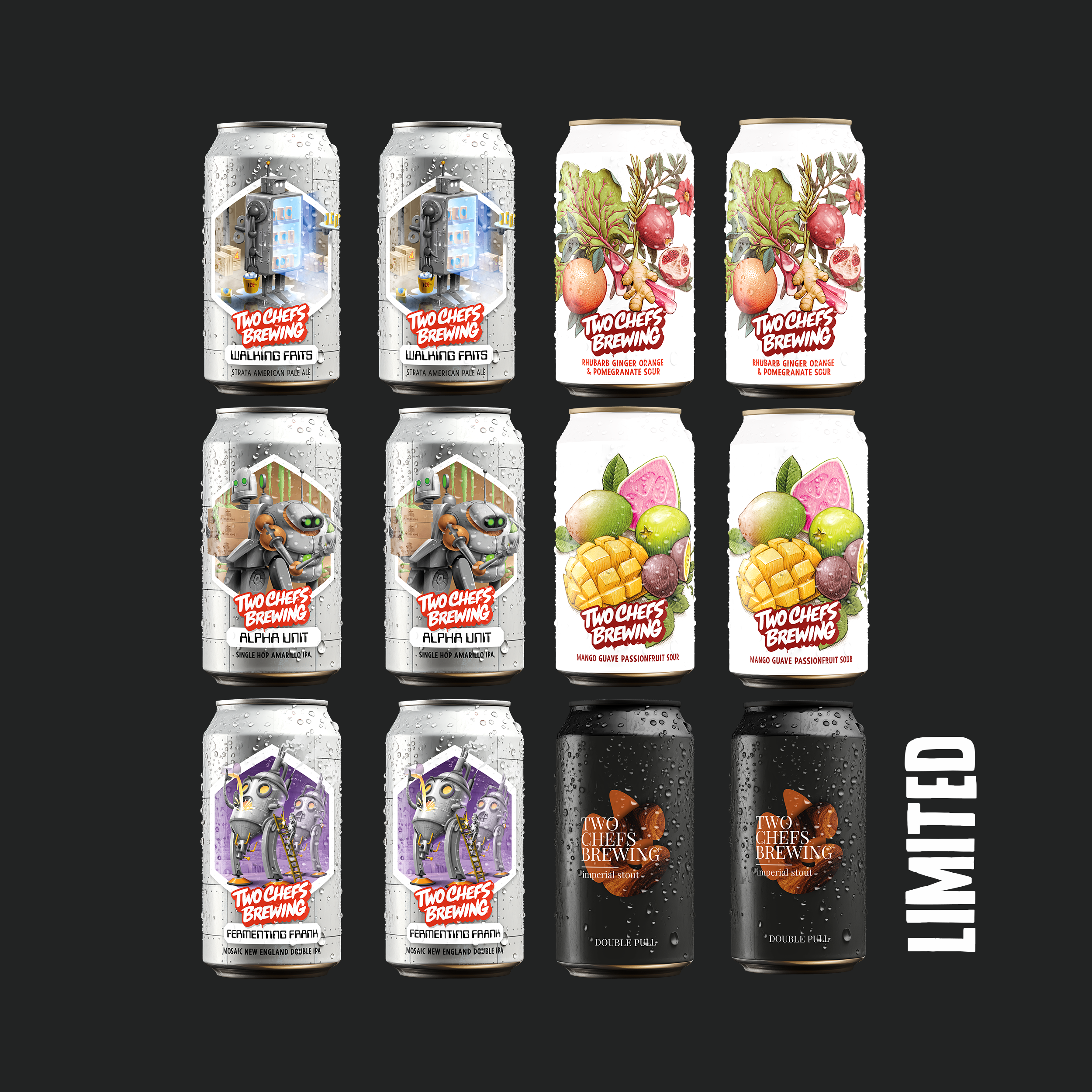 Limited Editions Proefpakket 12-pack | Two Chefs Brewing