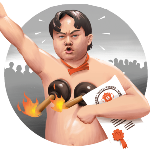 Winning streaker icon