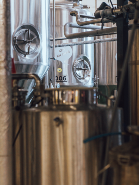 Brouwerij tanks