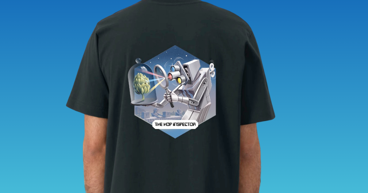 Hop Inspector - T-Shirt | Two Chefs Brewing