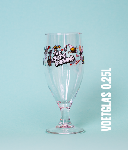 Two Chefs Glazen INHOUD aviero0 25l