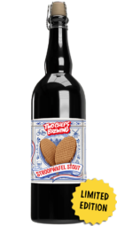 Stroopwafel 75cl Sticker Limited Edition webshop